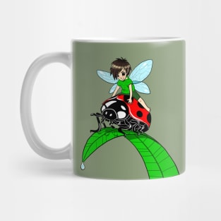 Ladybug Fairy Mug